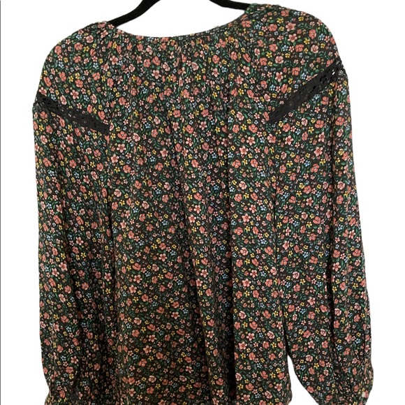 New old navy floral blouse woman’s - Picture 6 of 14